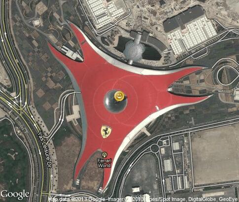 map: Ferrari World