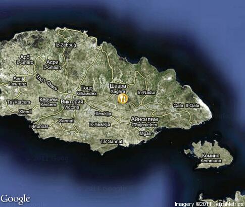 карта: Кухня острова Гозо