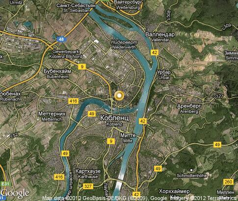 map: Koblenz