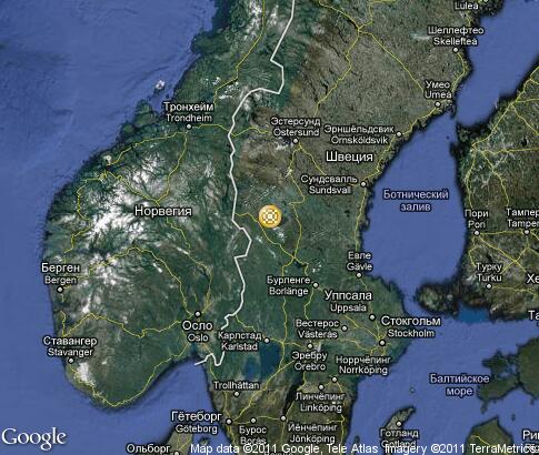 地图: Midsummer celebration in Dalarna