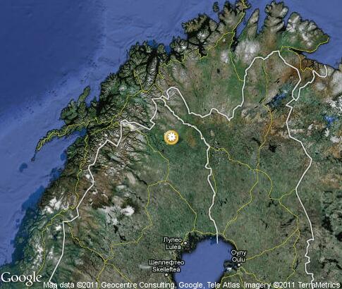 地图: Nature of Sweden