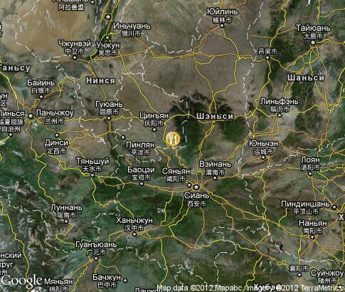 map: Shaanxi Cuisine