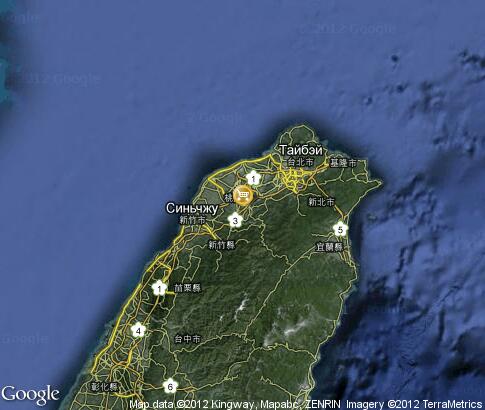 map: Taiwan Shopping