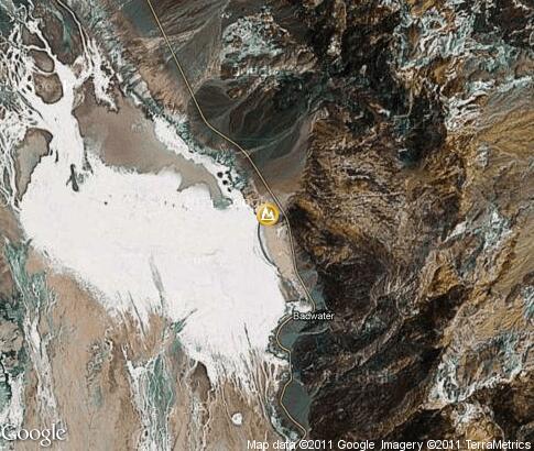 map: Death Valley