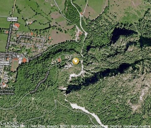 map: Neuschwanstein Castle