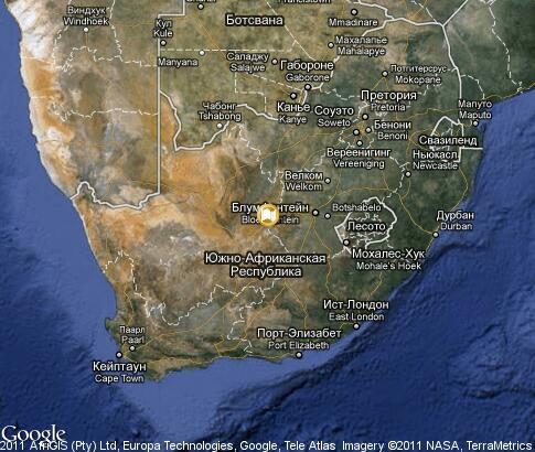 map: South Africa