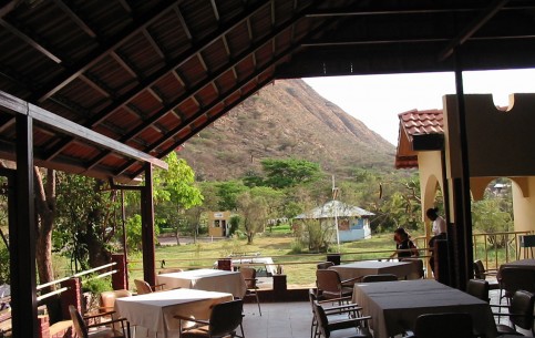 Lush evergreen vegetation of Sodere Hot Springs resort is inhabited by monkeys, and its coastal area is chosen by crocodiles and hippos. The resort is very popular due to hot springs, which have great healing effect