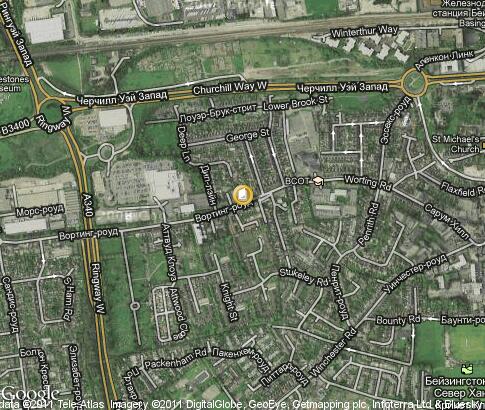 map: Basingstoke College of Technology