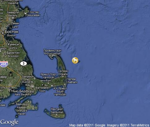 map: Cape Cod Whale Watching