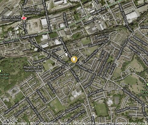 map: Manchester Metropolitan University