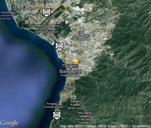 map: Puerto Vallarta