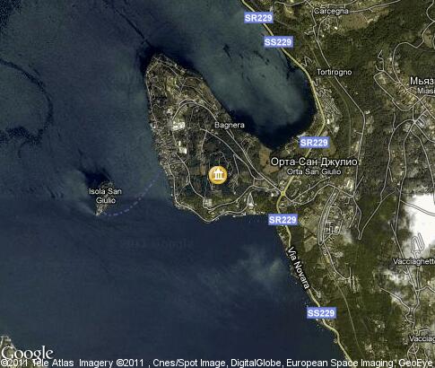 map: Sacro Monte di Orta