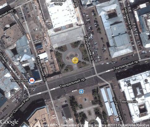 map: Theatre Square